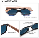KingSeven Wood Polarized